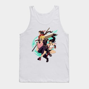 Tifa, Cloud and Aerith Tank Top